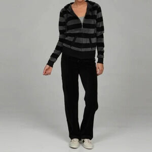 CALVIN KLEIN SET  PERFORMANCE WOMEN'S VELOUR RUGBY HOODIE